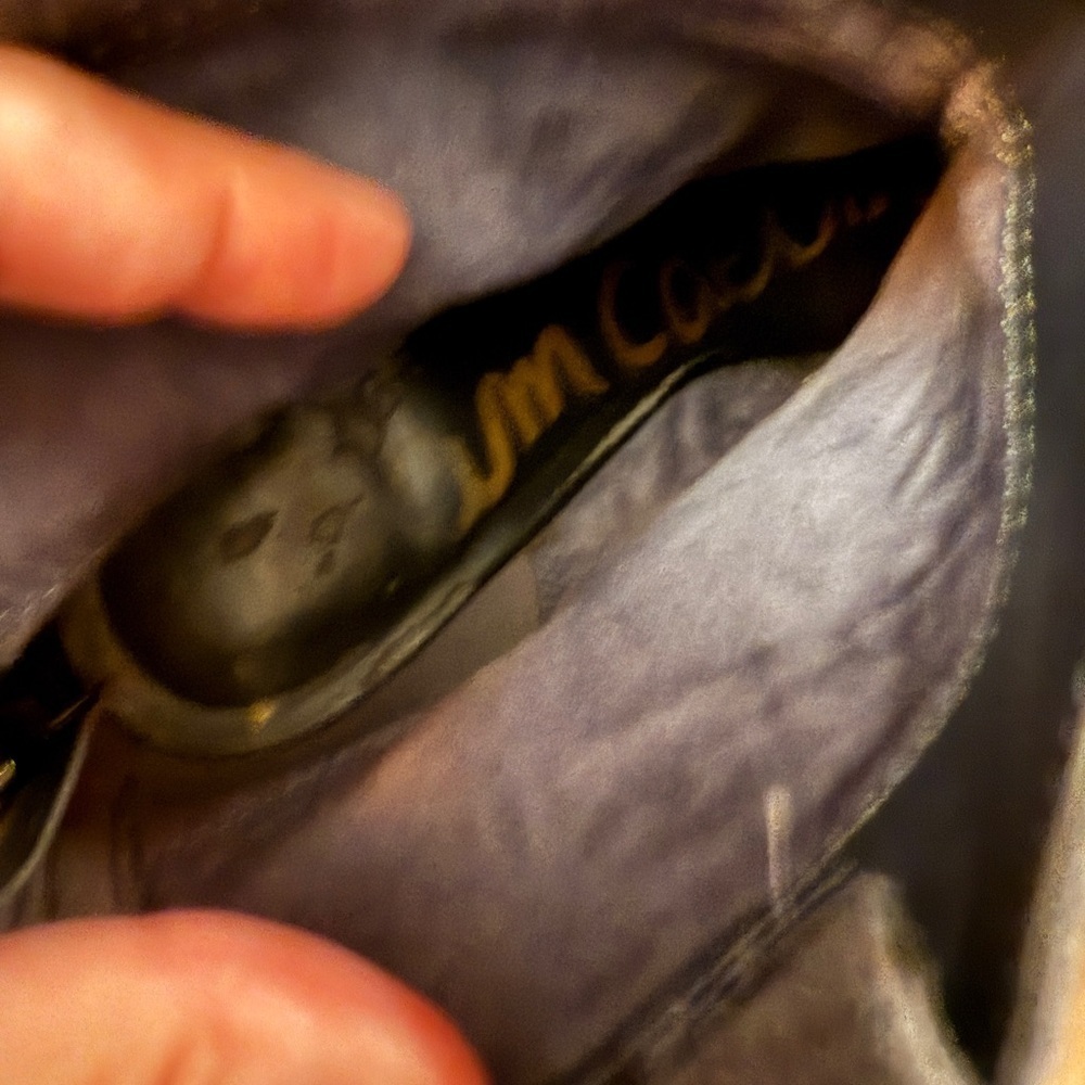 Sam Edelman Blue Gray Ankle Booties with Suede Finish Love this Well Worn look💙 - Picture 8 of 8